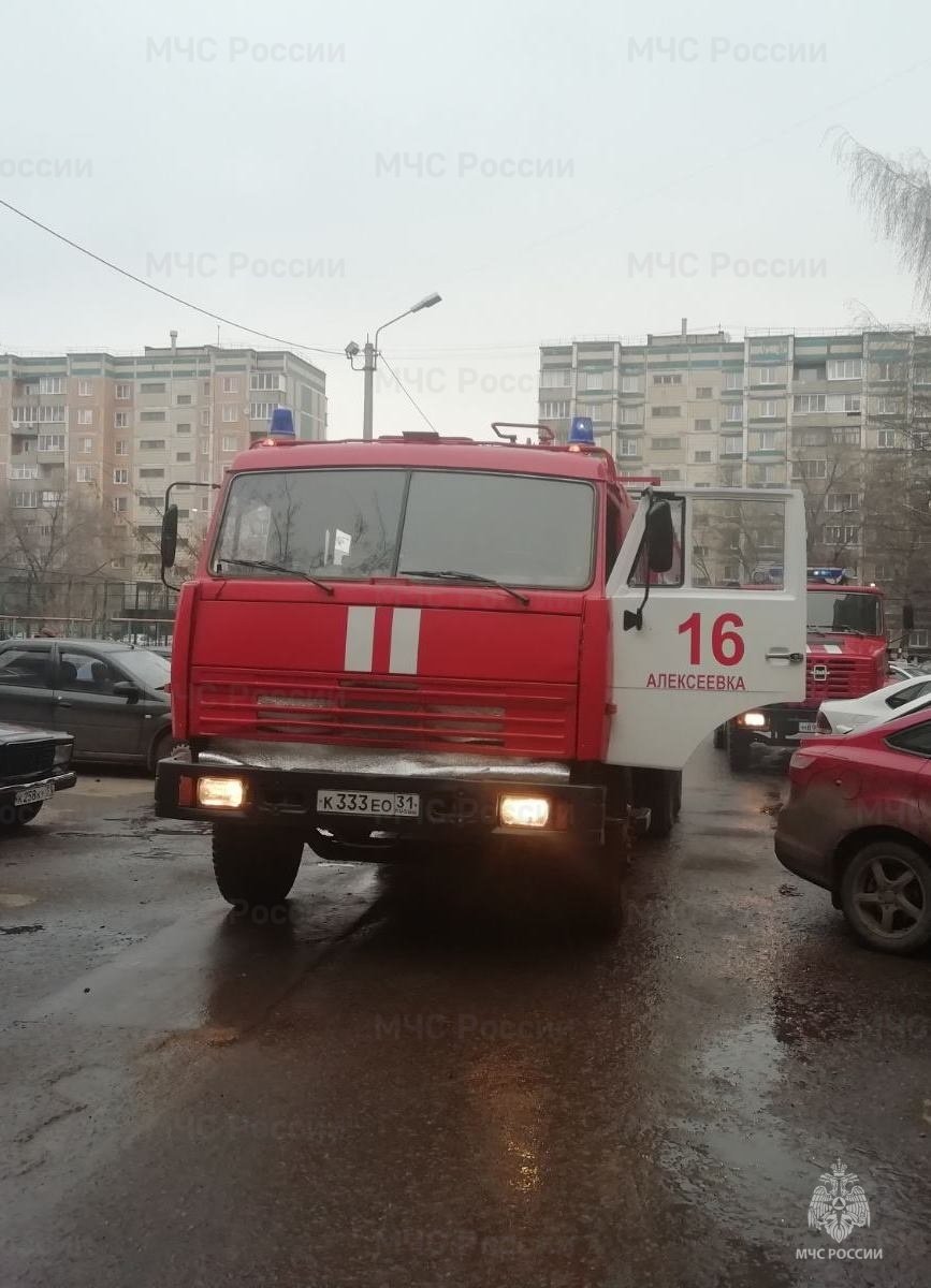 Спасатели МЧС России приняли участие в ликвидации ДТП в городе Алексеевка Алексеевского муниципального округа